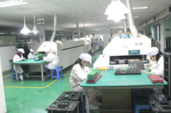 车间工作的工人